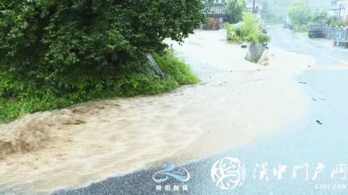 強(qiáng)降雨導(dǎo)致略陽縣部分鄉(xiāng)鎮(zhèn)山體塌方道路受損！