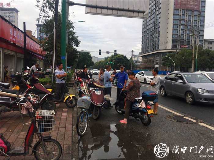 漢臺區(qū)東關街道辦事處遷移新橋馬路勞務市場，告別安全隱患