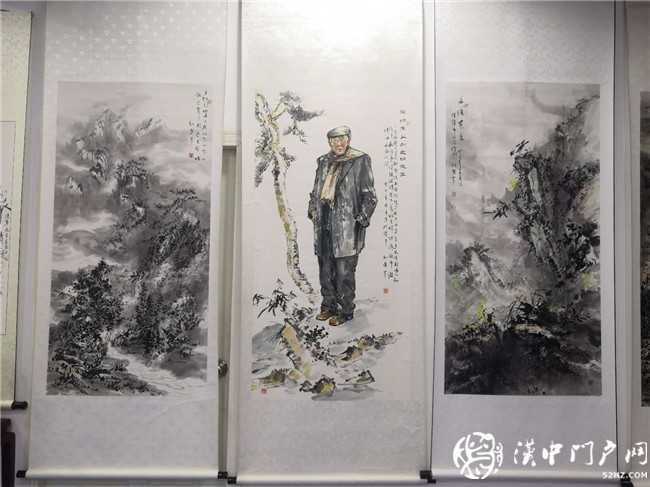 中國藝術(shù)學(xué)會(huì)畫家劉進(jìn)軍在四寶堂召開畫展