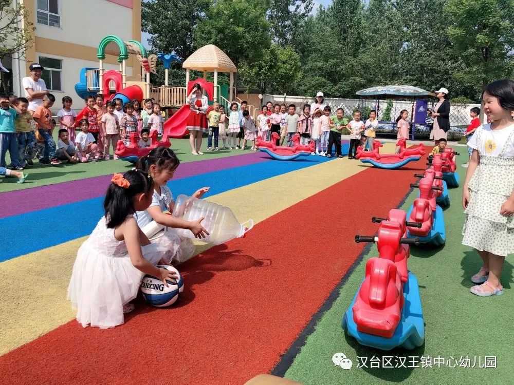 漢王鎮(zhèn)中心幼兒園開展防溺水安全演練活動