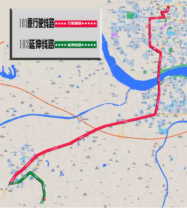 好消息‖1月1日起，103路和11路公交車線路延伸