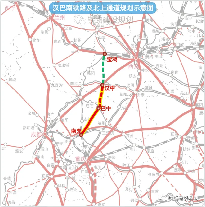 未來10年，漢中有望開建的3條鐵路項(xiàng)目！