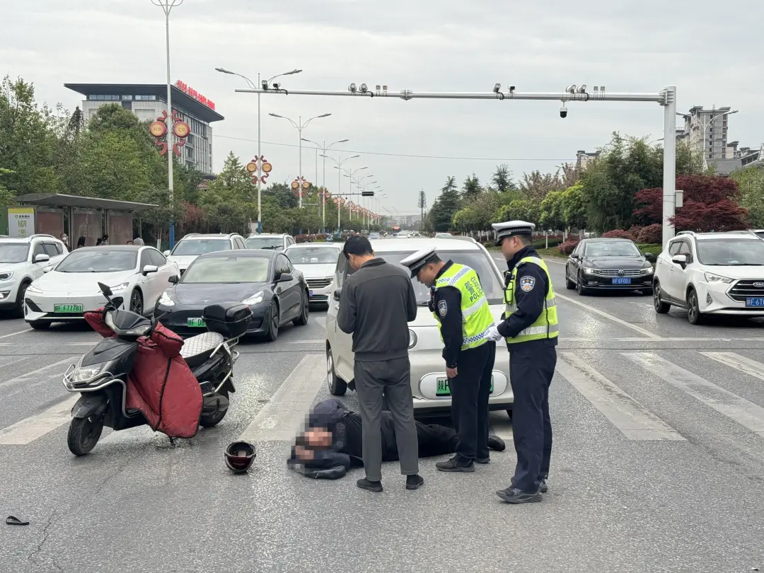 漢中警醫(yī)齊攜手，共同救助車禍人員